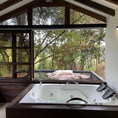 Cabanas Tahami Con Jacuzzi Cerca Al Aeropuerto Guarne Exterior photo